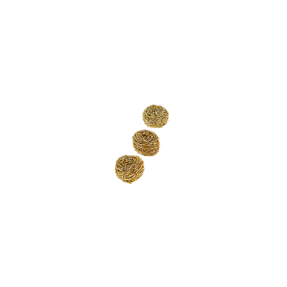 Brass Spiral Scrubbers